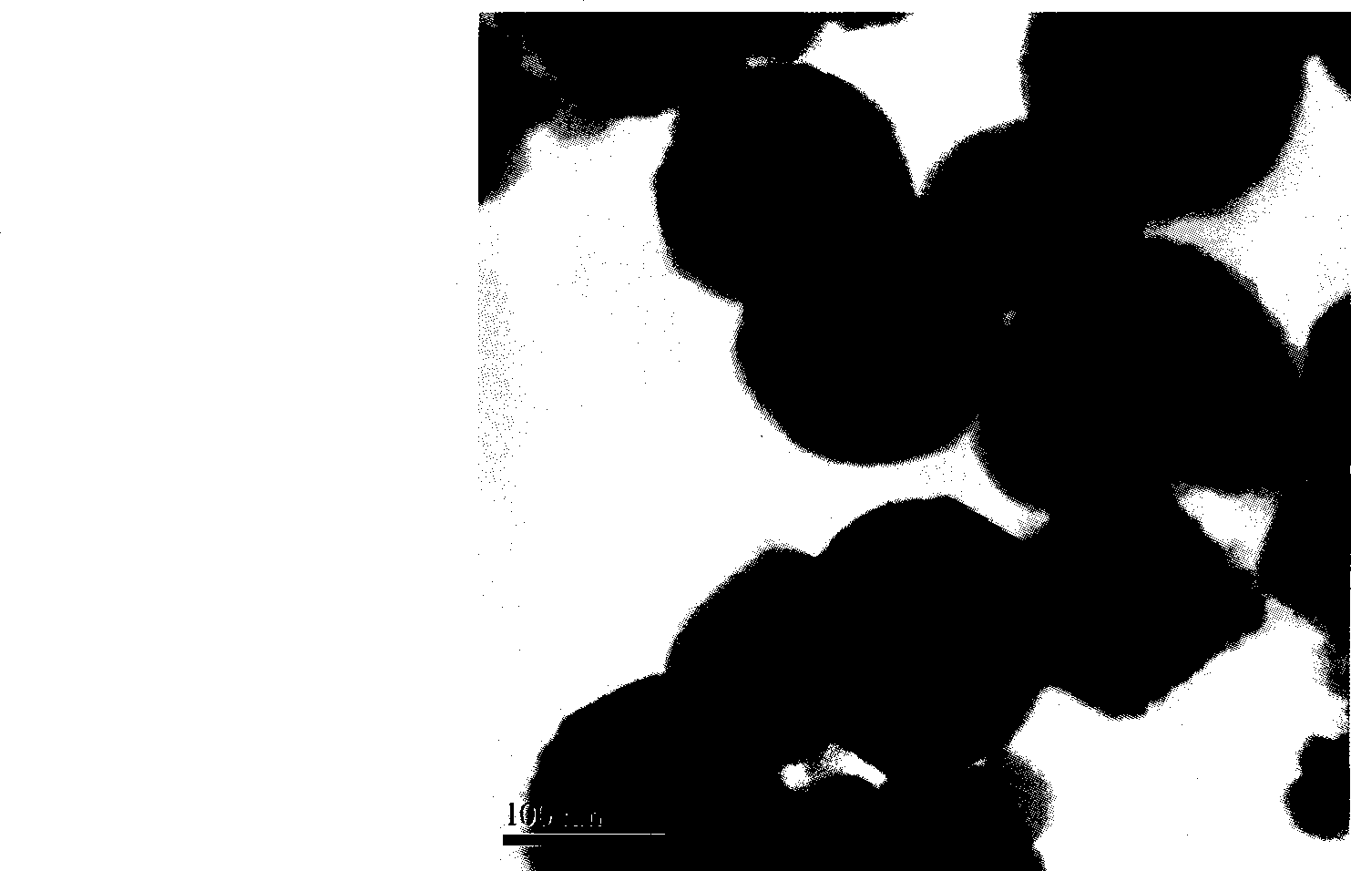 Method for preparing spherical Fe3O4 nano powder