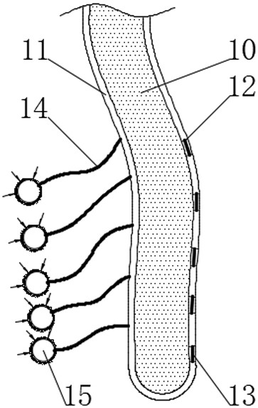 A biological hair pendulum deodorization equipment for sewage sludge and odorous waste gas