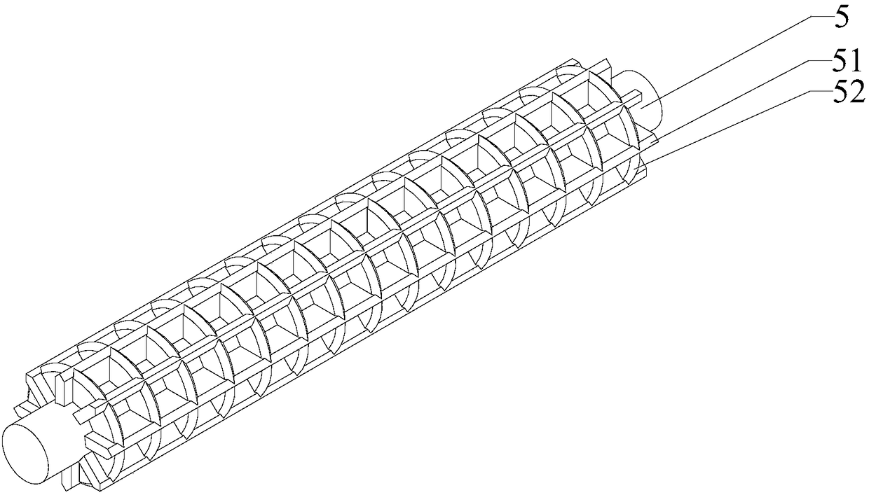 Flower-shaped squid processing equipment