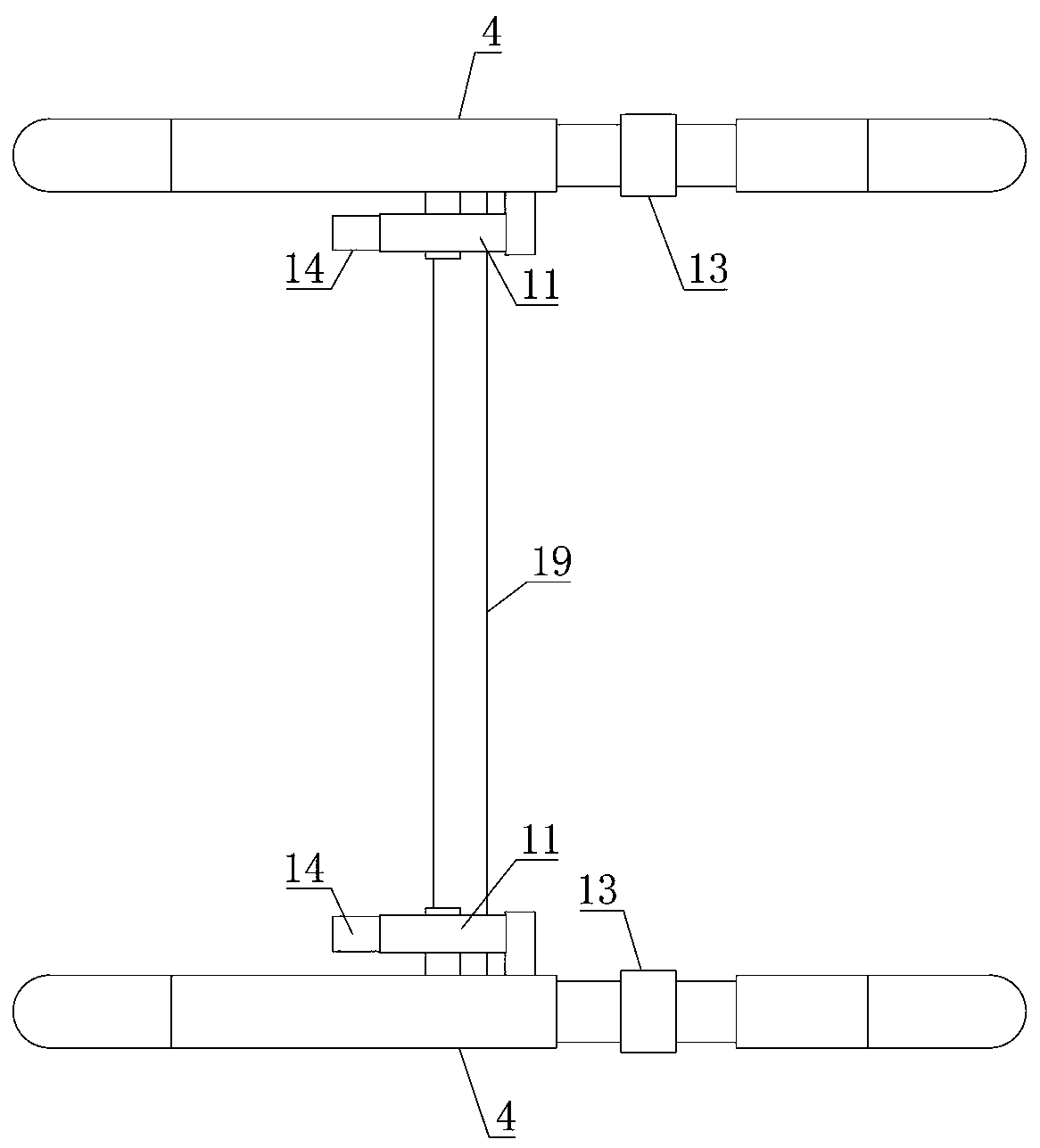 Novel walking aid for bone and joint patient