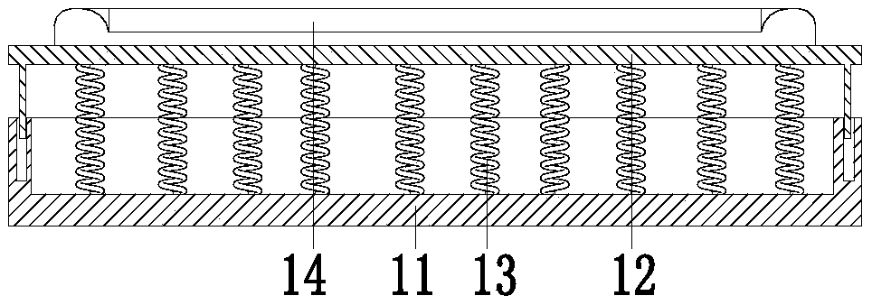 Automobile safety seat based on topological parallel structure