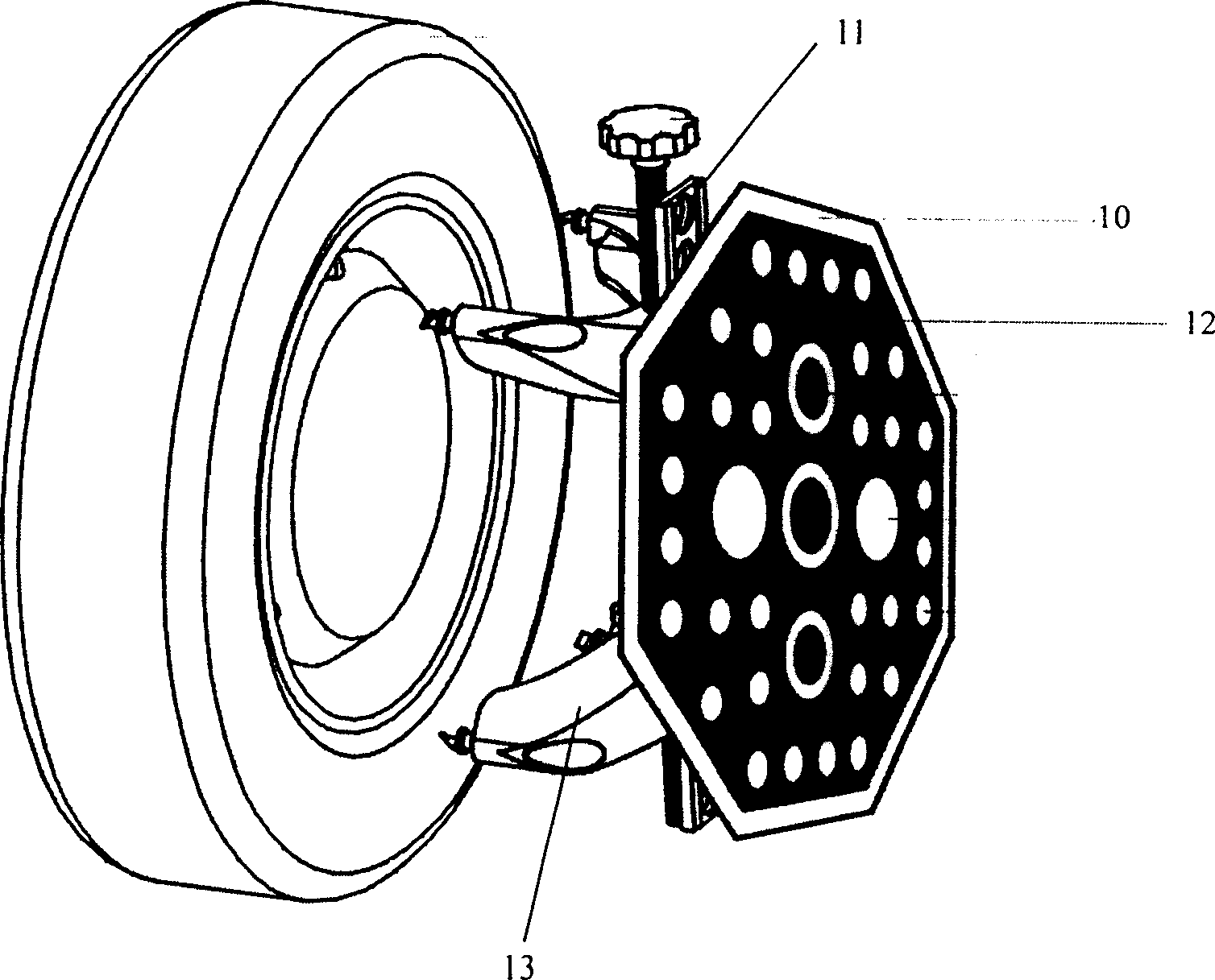 Vehicle wheel alignment check method and system