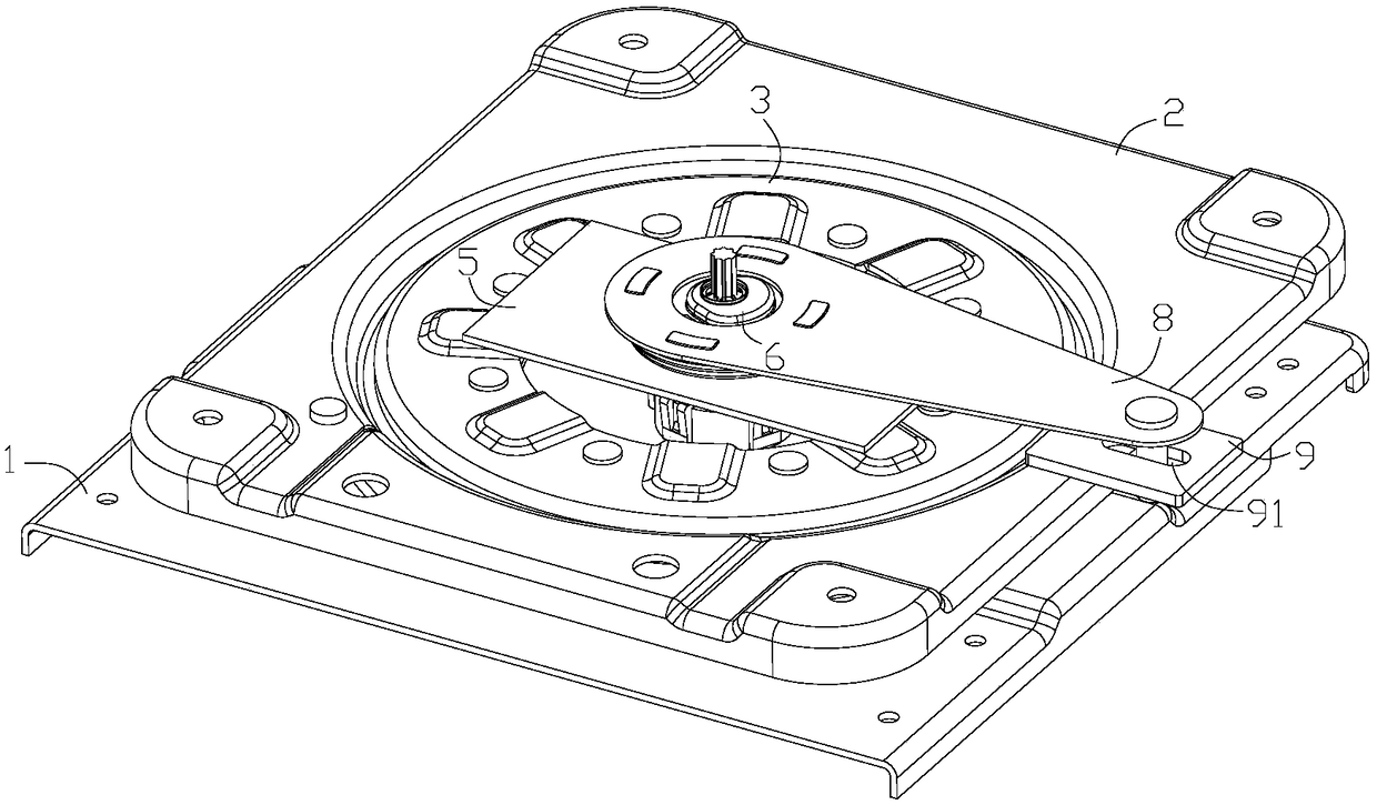 Vehicle seat and electric rotation device thereof