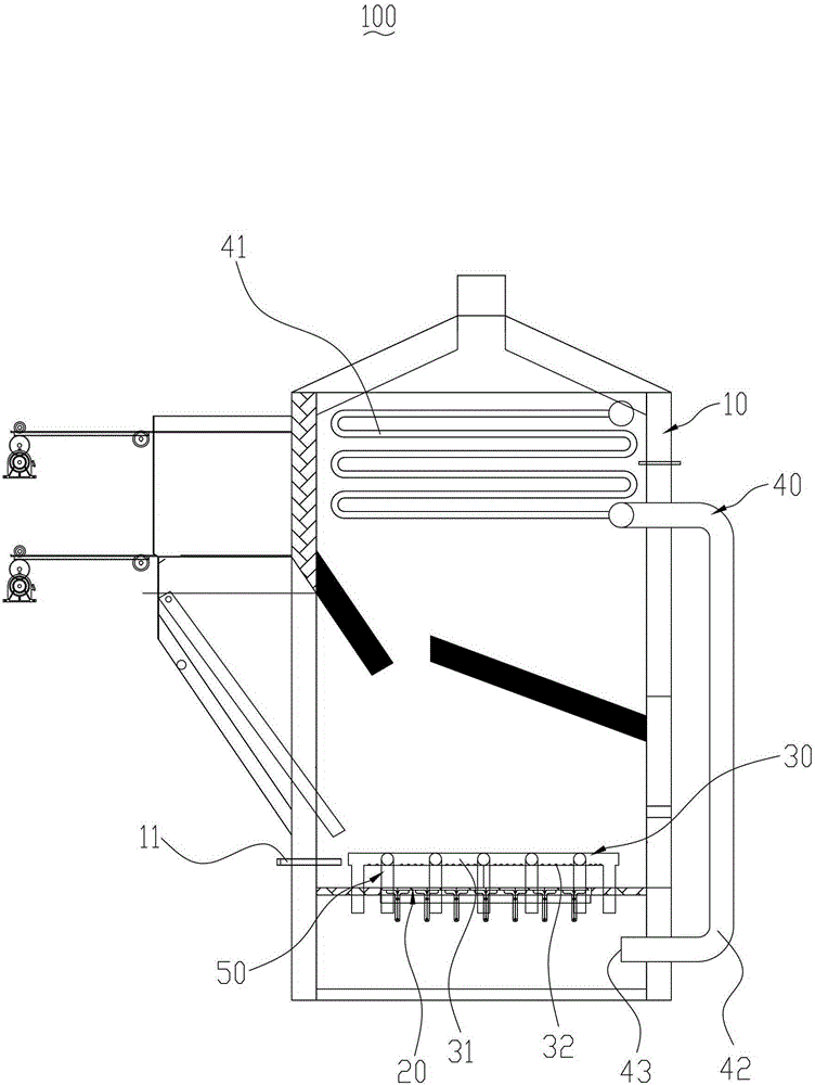 a waste incinerator