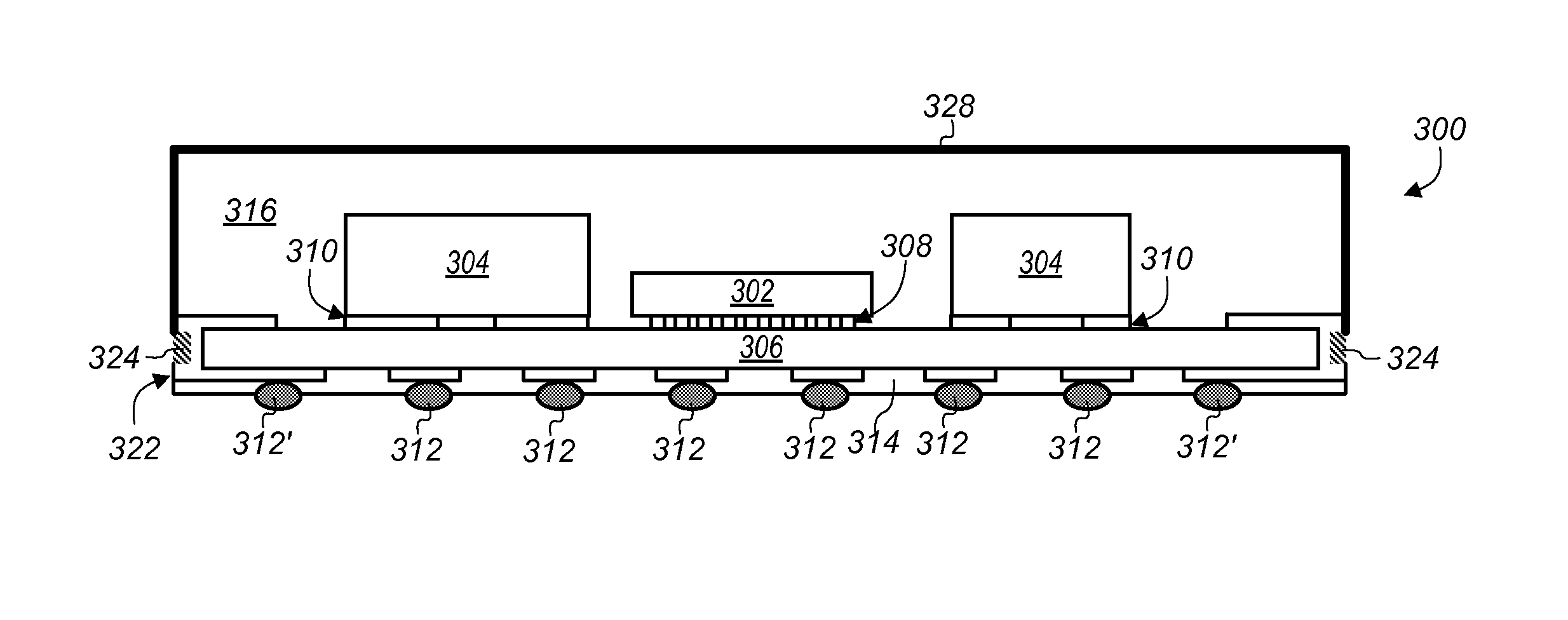 SELF SHIELDED SYSTEM IN PACKAGE (SiP) MODULES