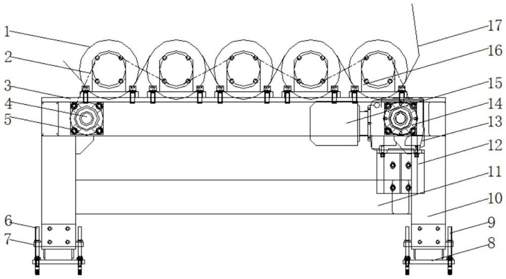 Cooling and leveling equipment