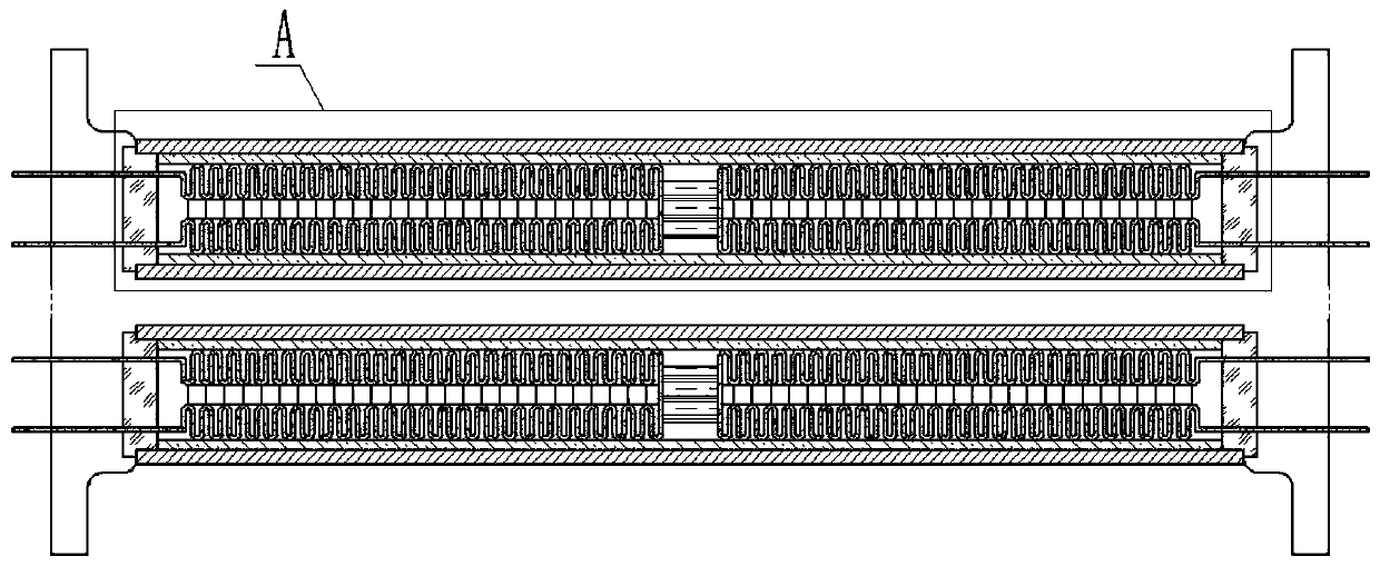 High-pressure resistant PTC heater and production process thereof