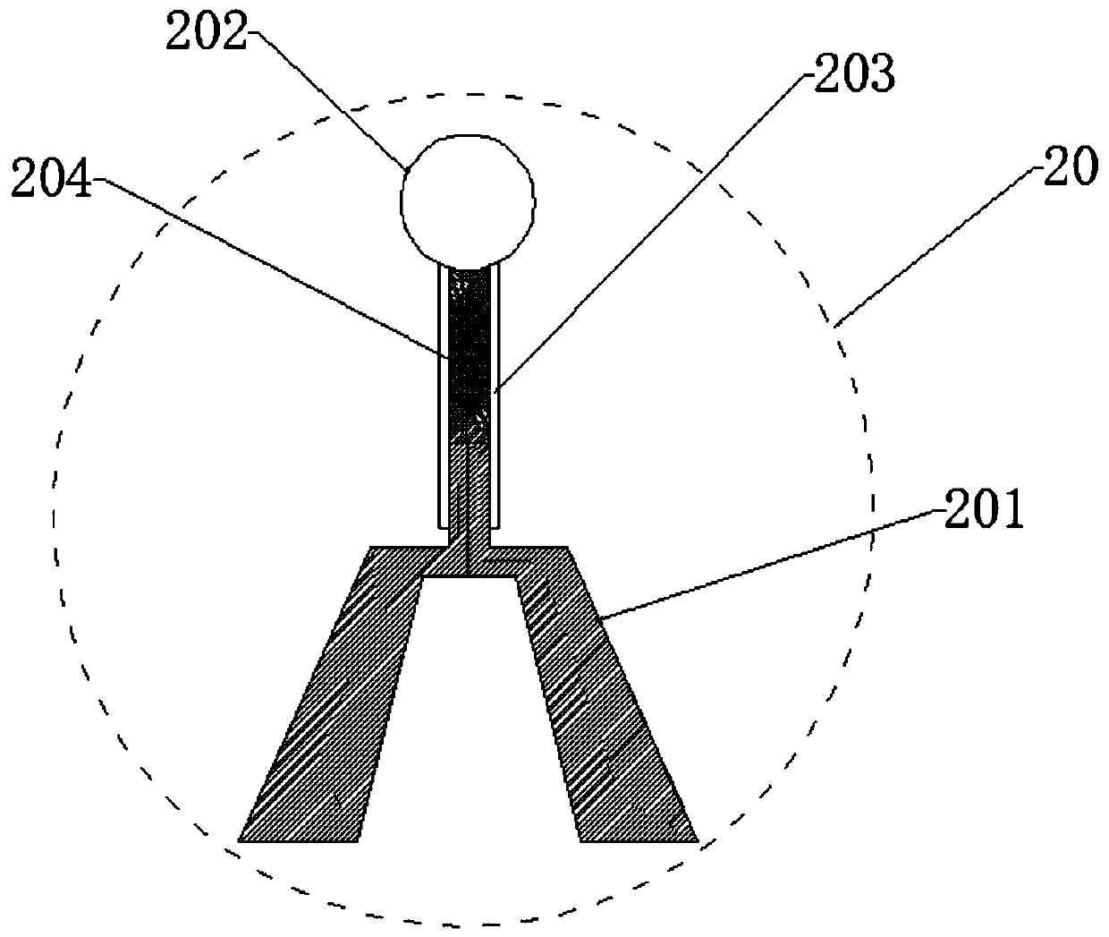 Transformer heat dissipation apparatus and heat dissipation intelligent control system thereof