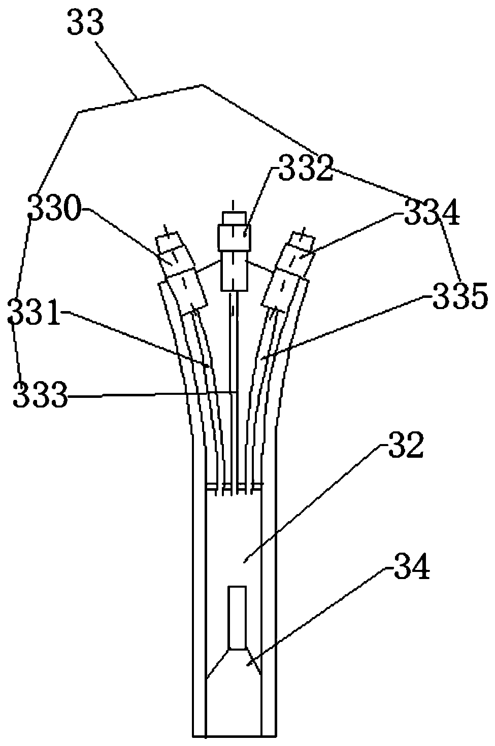 Transformer heat dissipation apparatus and heat dissipation intelligent control system thereof