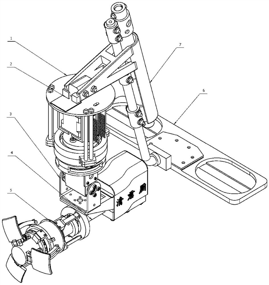 Constant-force self-adaptive closestool cleaning robot