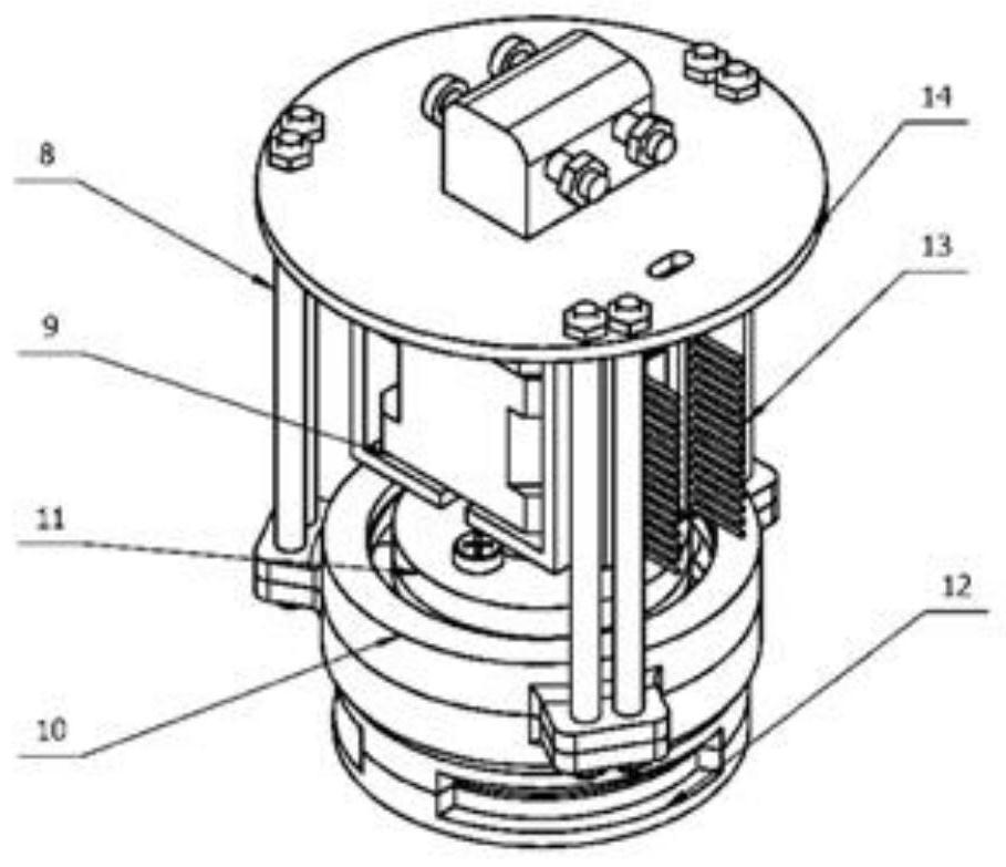 Constant-force self-adaptive closestool cleaning robot