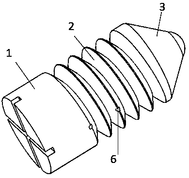 Degradable bioactive screw and manufacturing method thereof