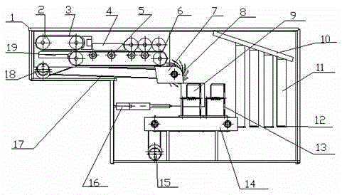 Bus coin arrangement device