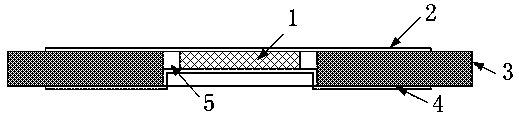 A kind of preparation method of synchrotron radiation X-ray absorption fine structure test sample