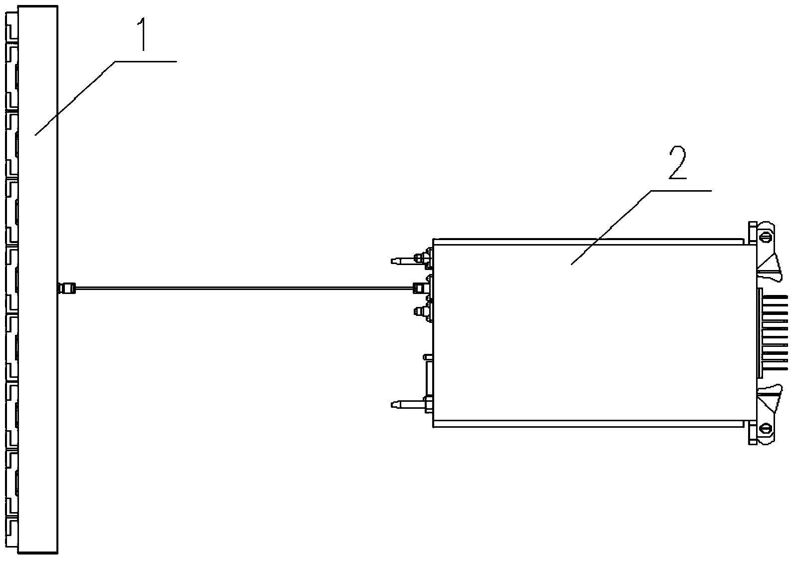 Rader receiving system