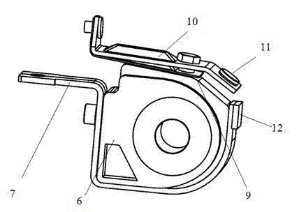 High-voltage direct-current contactor