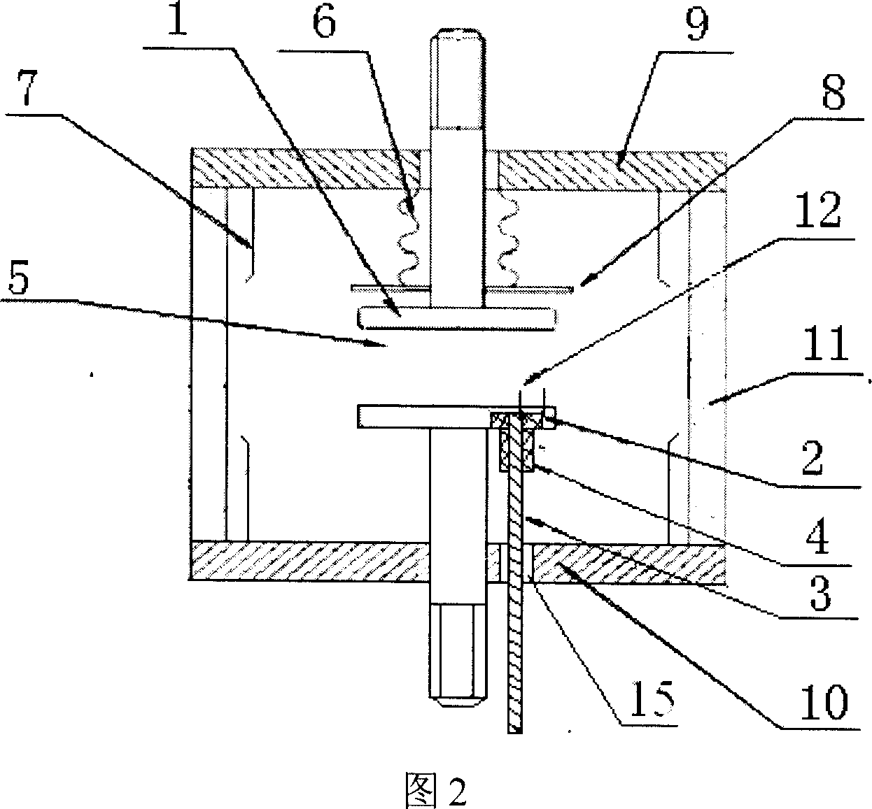 High energy vacuum CROWBAR switch based on high permitivity planar flashover