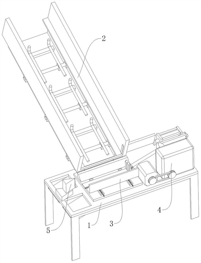 A continuous automatic log splitter