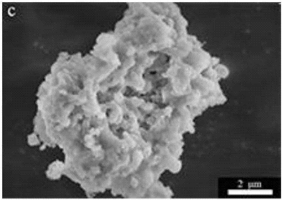 Supported catalyst capable of deeply degrading industrial dye waste water and preparation method thereof