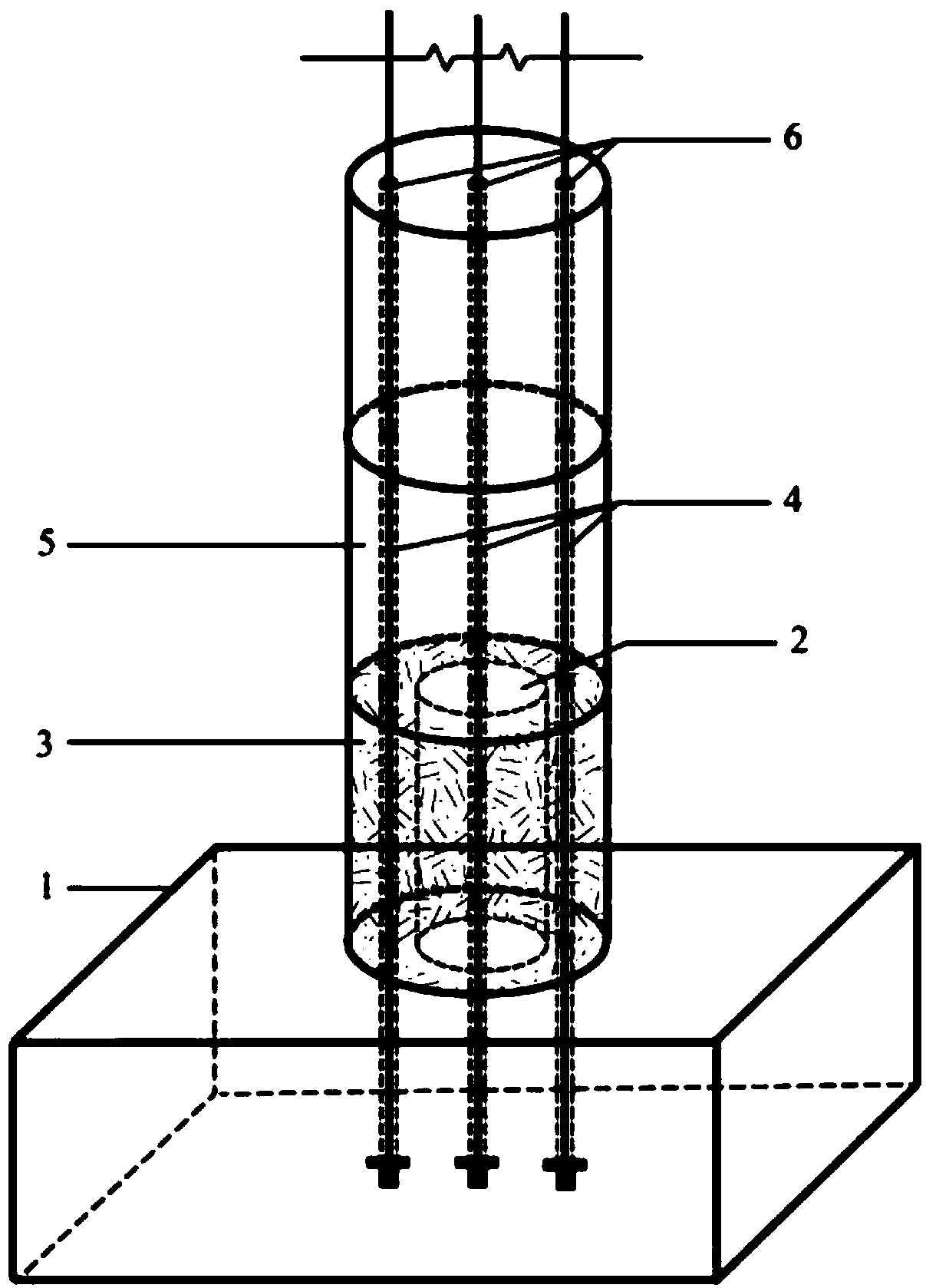 Prefabricated segmental assembling pier in the form of component combination for the bottom segments