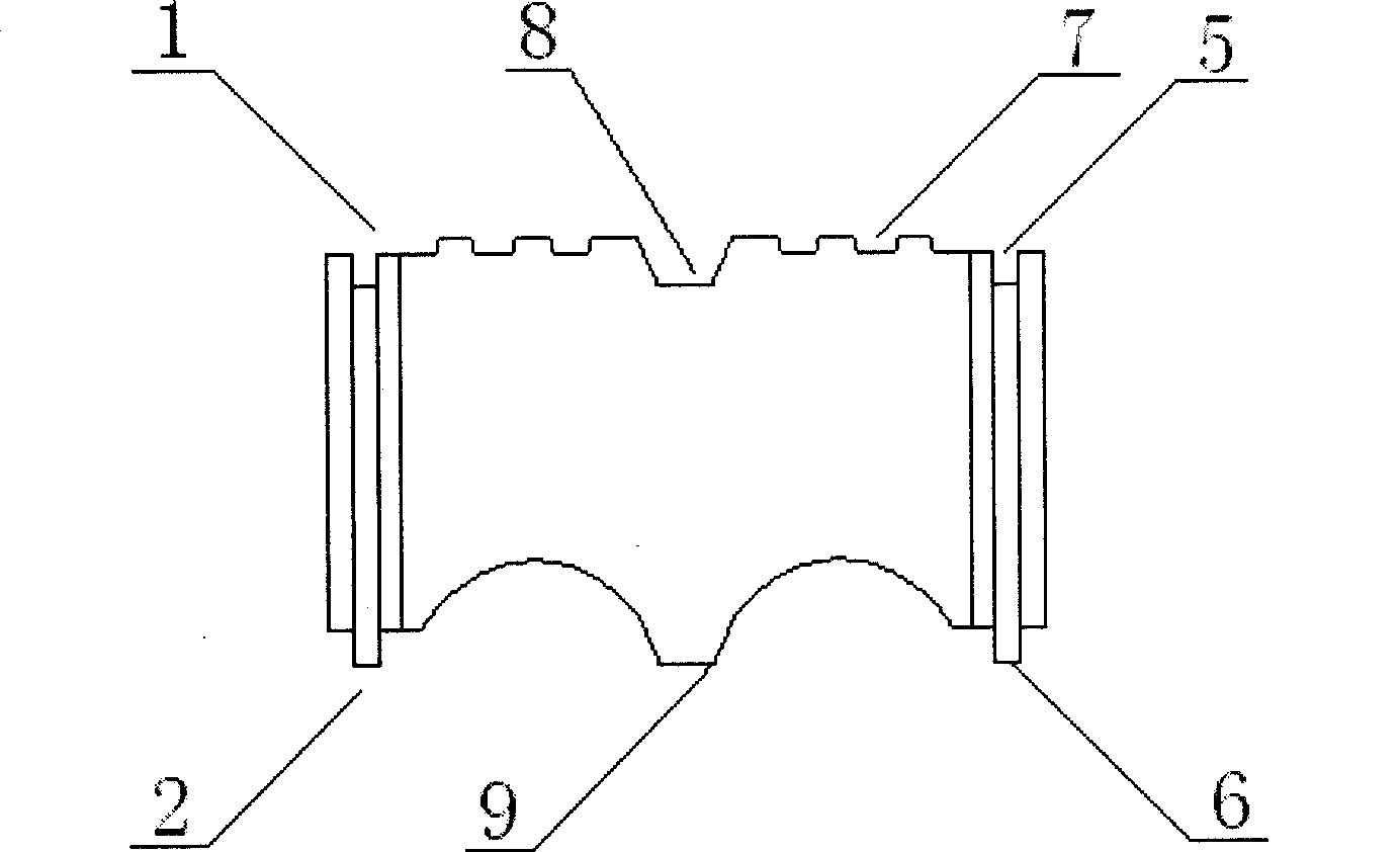 Concrete well wall module