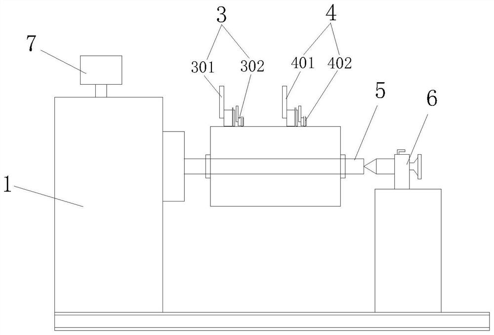 Automatic winding machine for double-end dry-type transformer