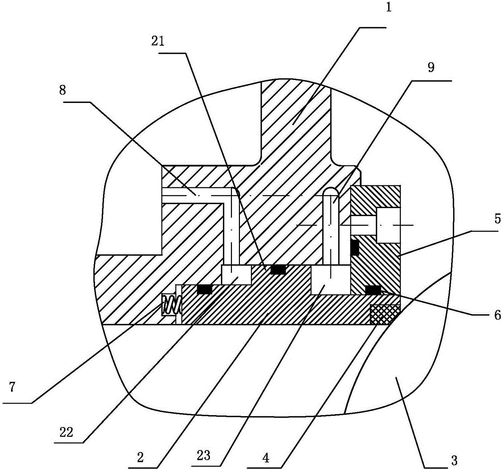 Pressure-carrying sealing valve seat