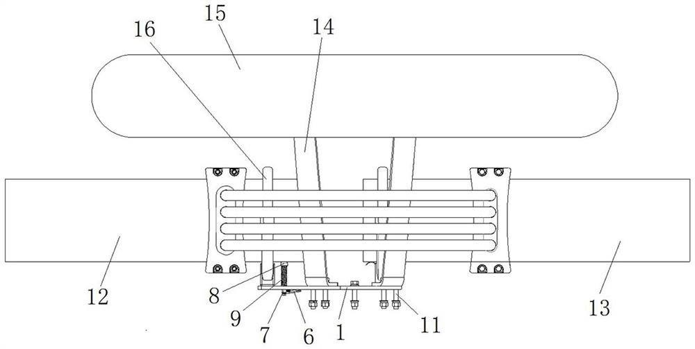 A pipe mother support fitting and power transmission system