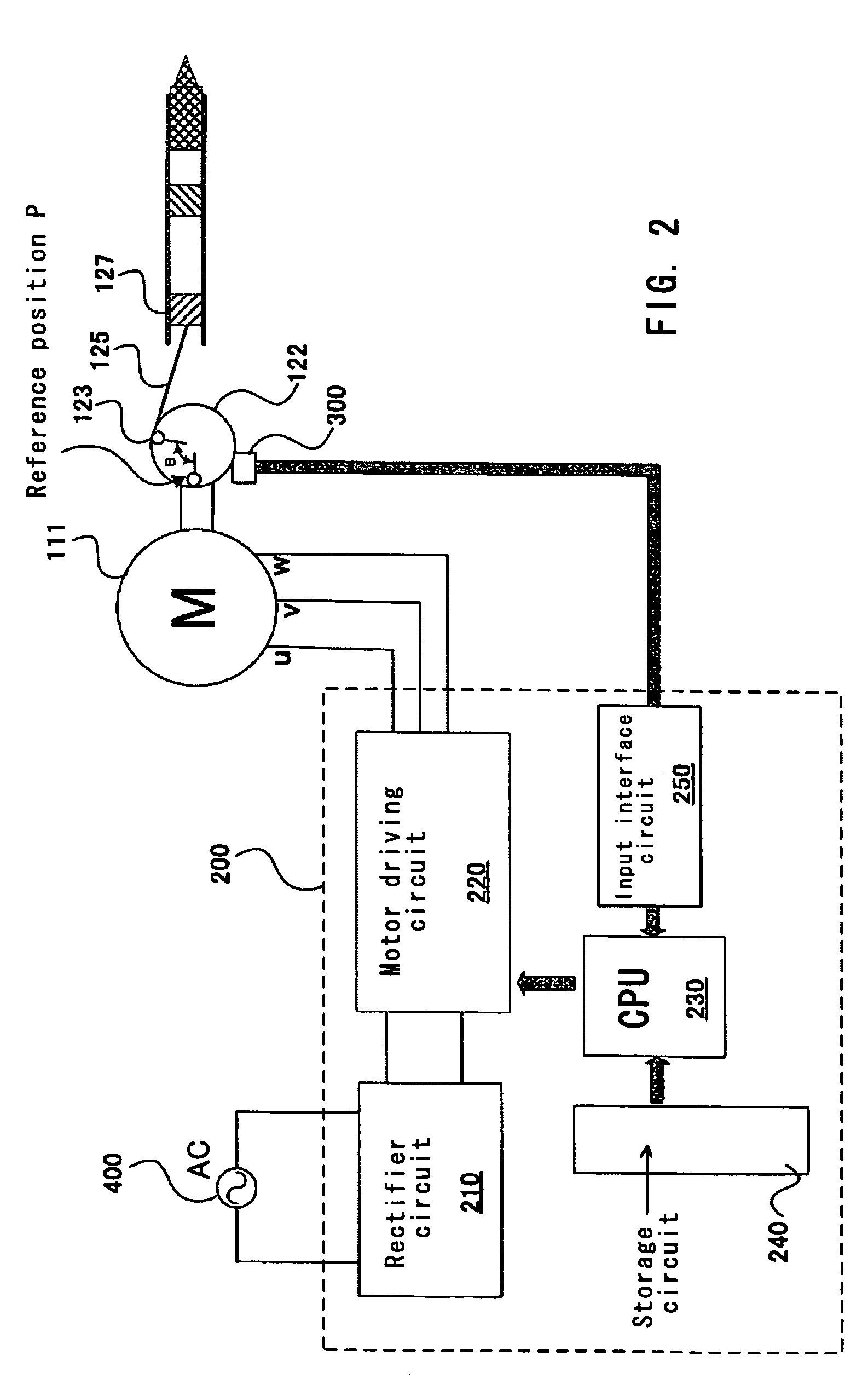 Power tool having pneumatic vibration dampening