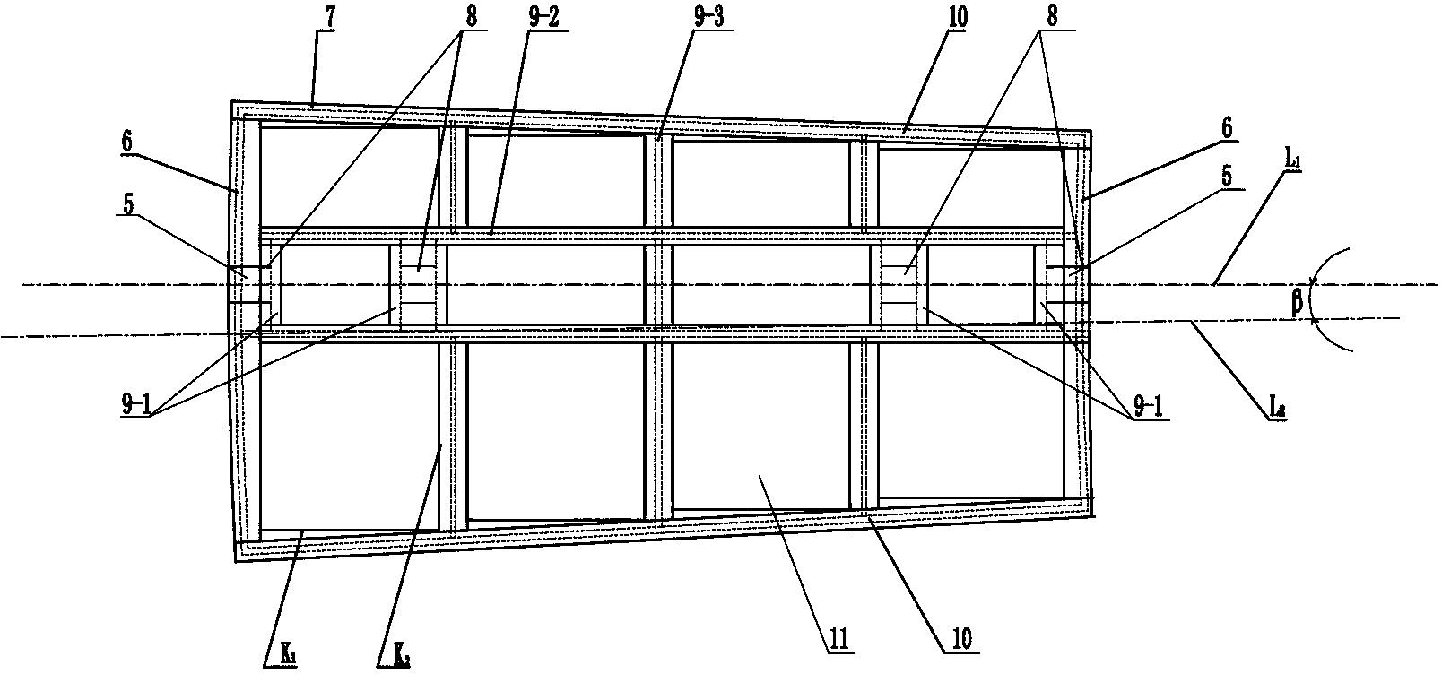 Sintering annular cooler pallet