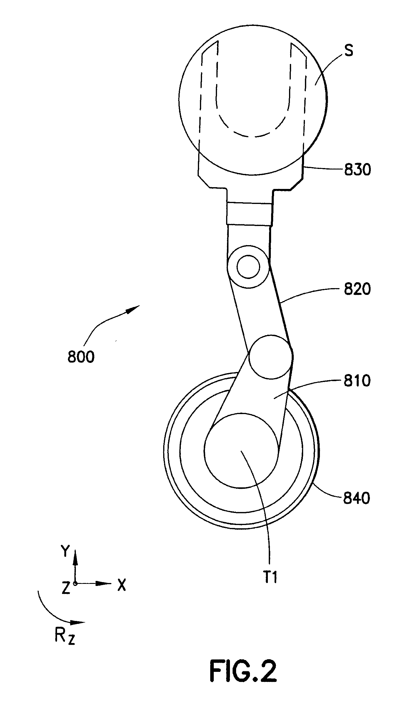 Robot drive with magnetic spindle bearings