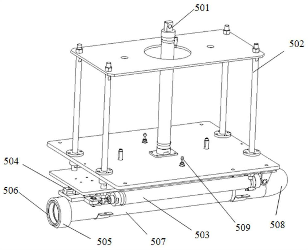 Automatic turn-over device for long-roll sock legs and control method