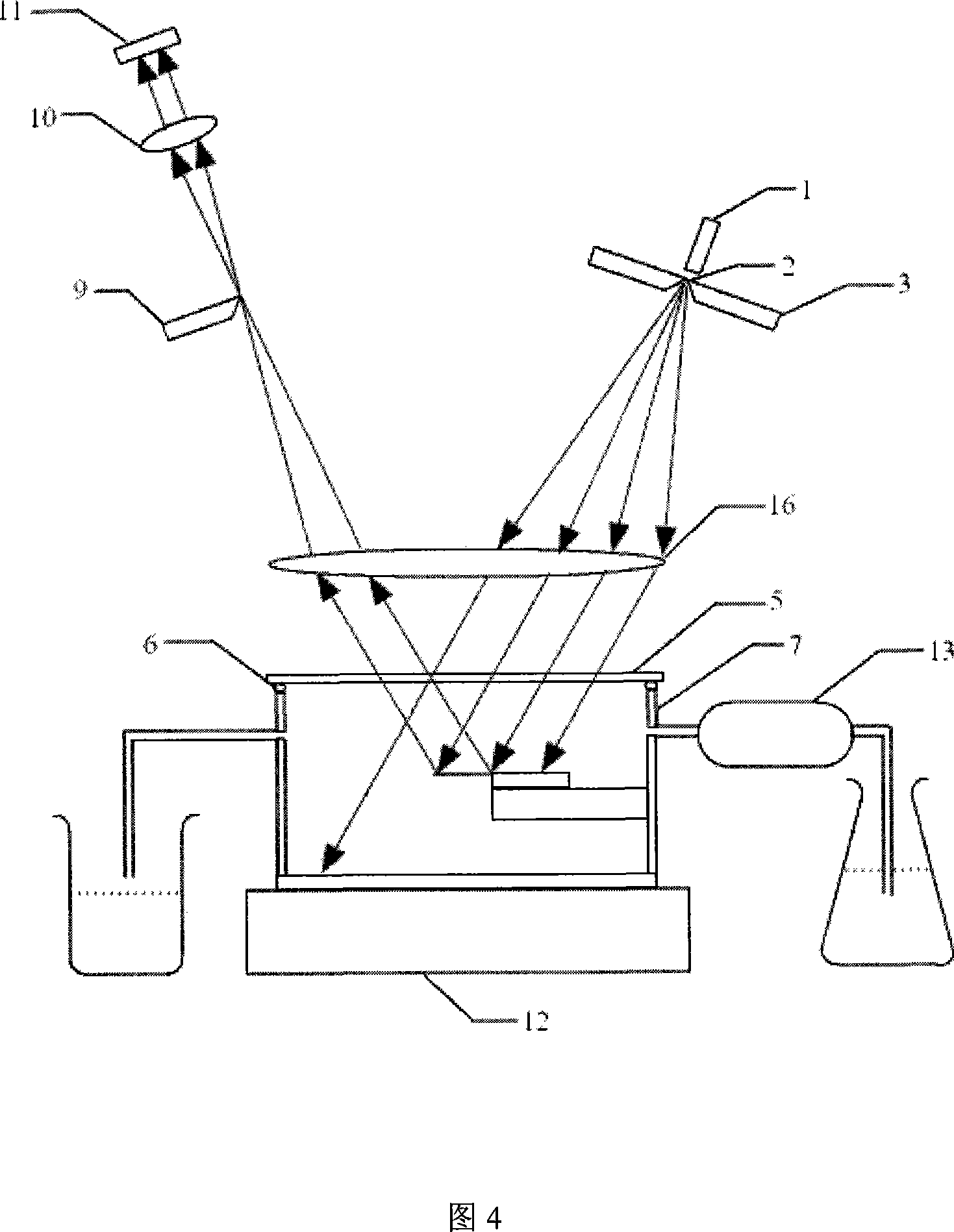 Monitoring molecule conformation transition and biochemical reaction method and device thereof