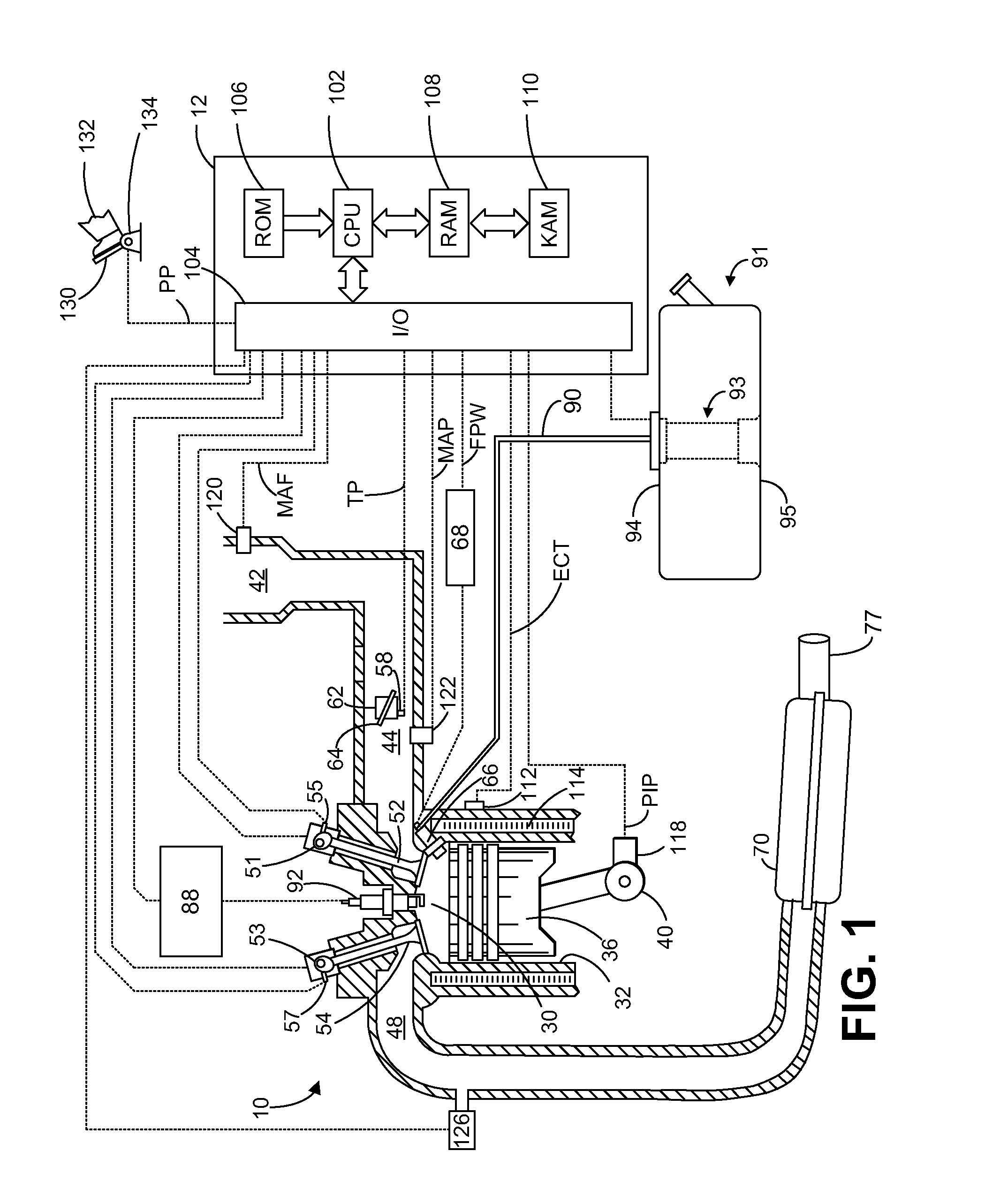 Fuel delivery module reinforced fuel tank