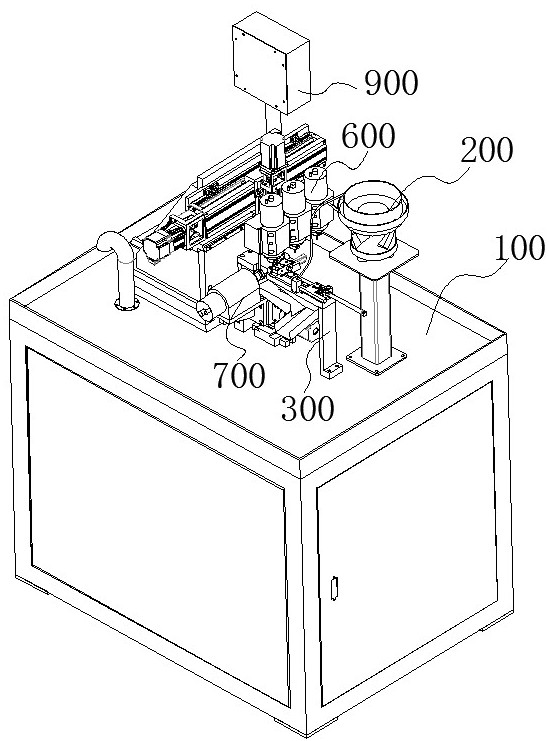 An automatic drilling and milling machine for processing ferrules