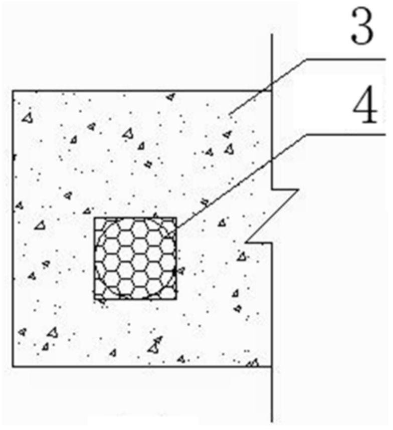 Door sealing structure and construction method used in shield launching and receiving construction