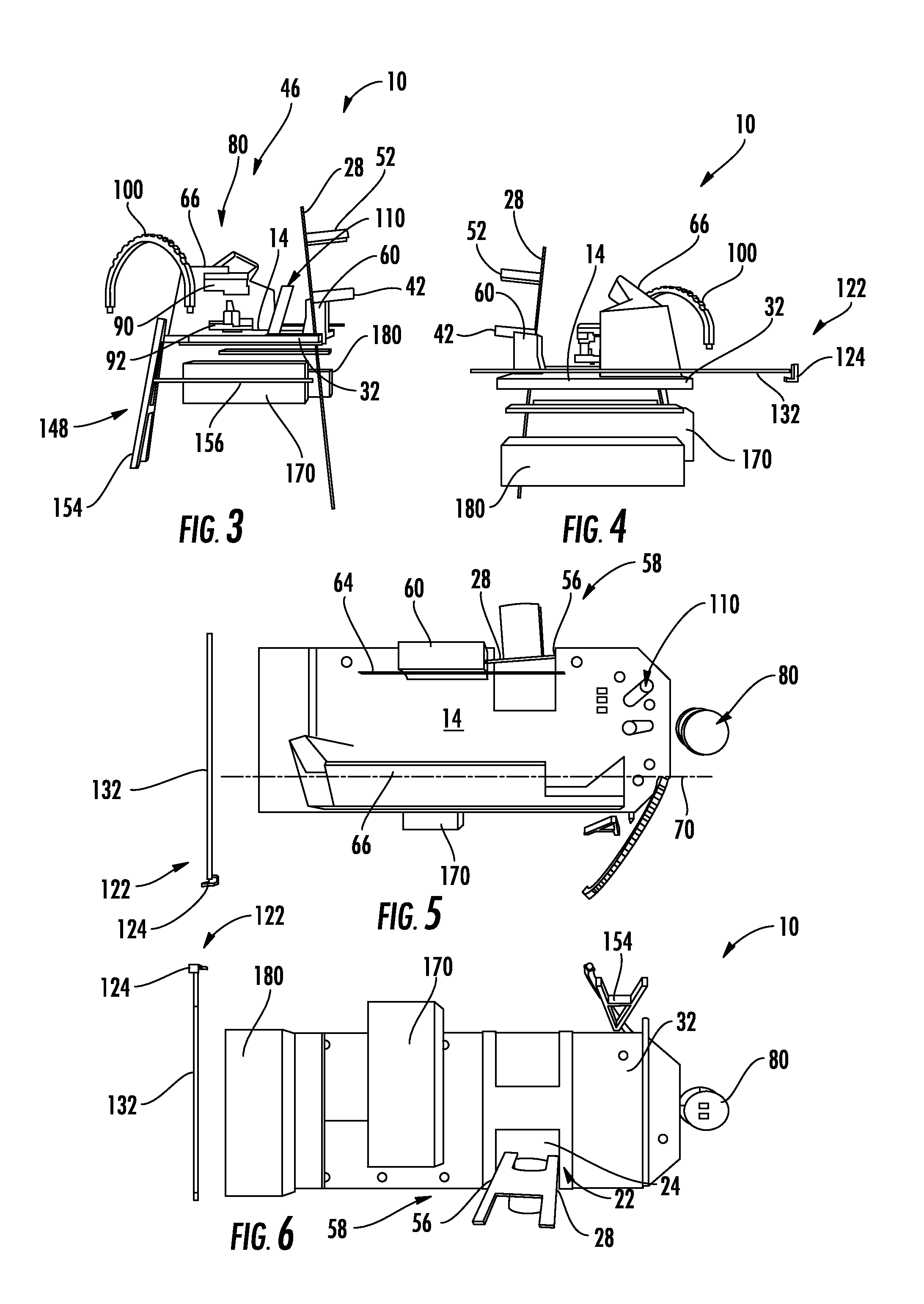 Patient support platform system for breast therapy