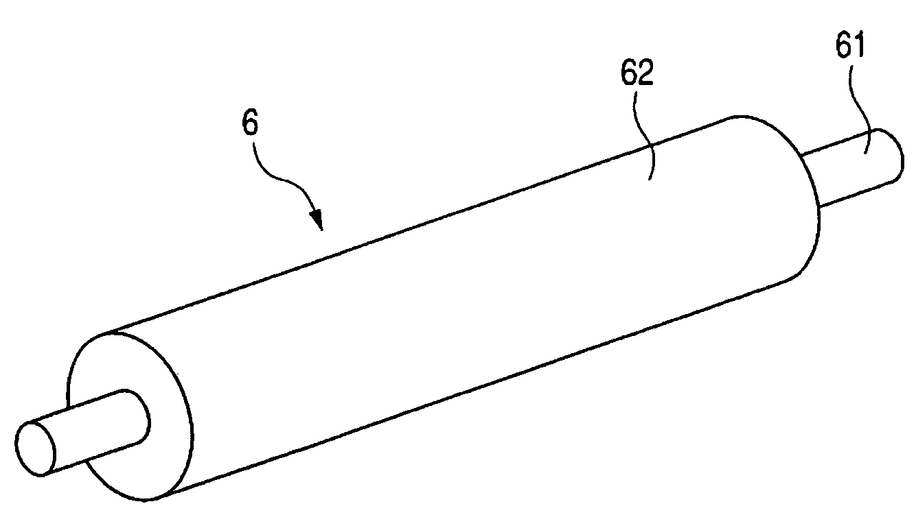 Process for producing conductive rubber roller, and roller for electrophotographic apparatus