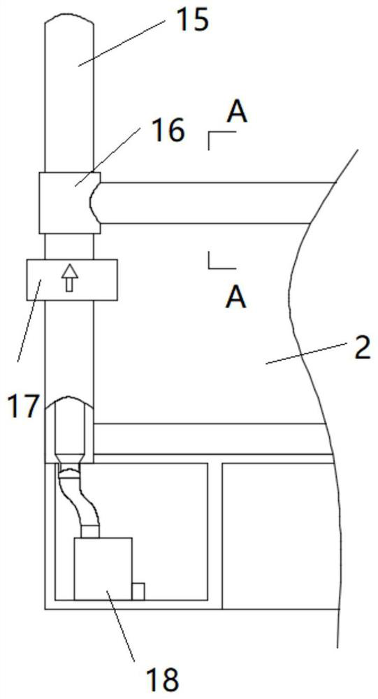 Processing shed for building construction