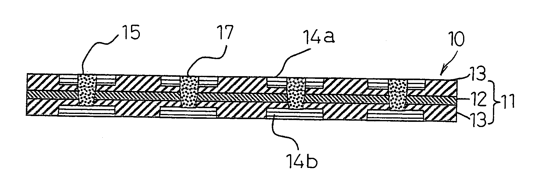 Multilayer circuit board and manufacturing method thereof