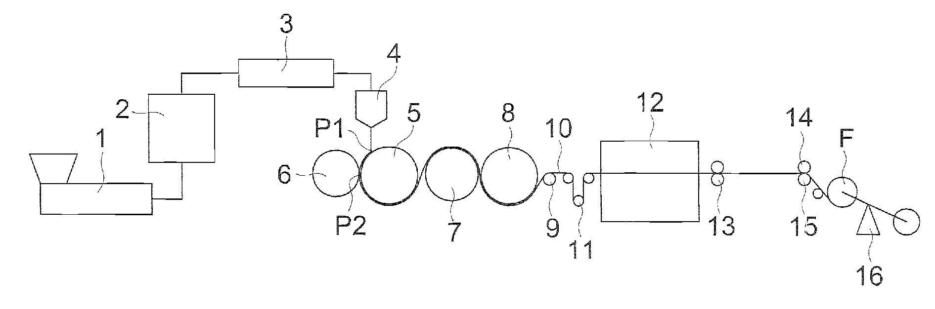 Process for producing cellulose ester film, cellulose ester film, polarization plate and display unit