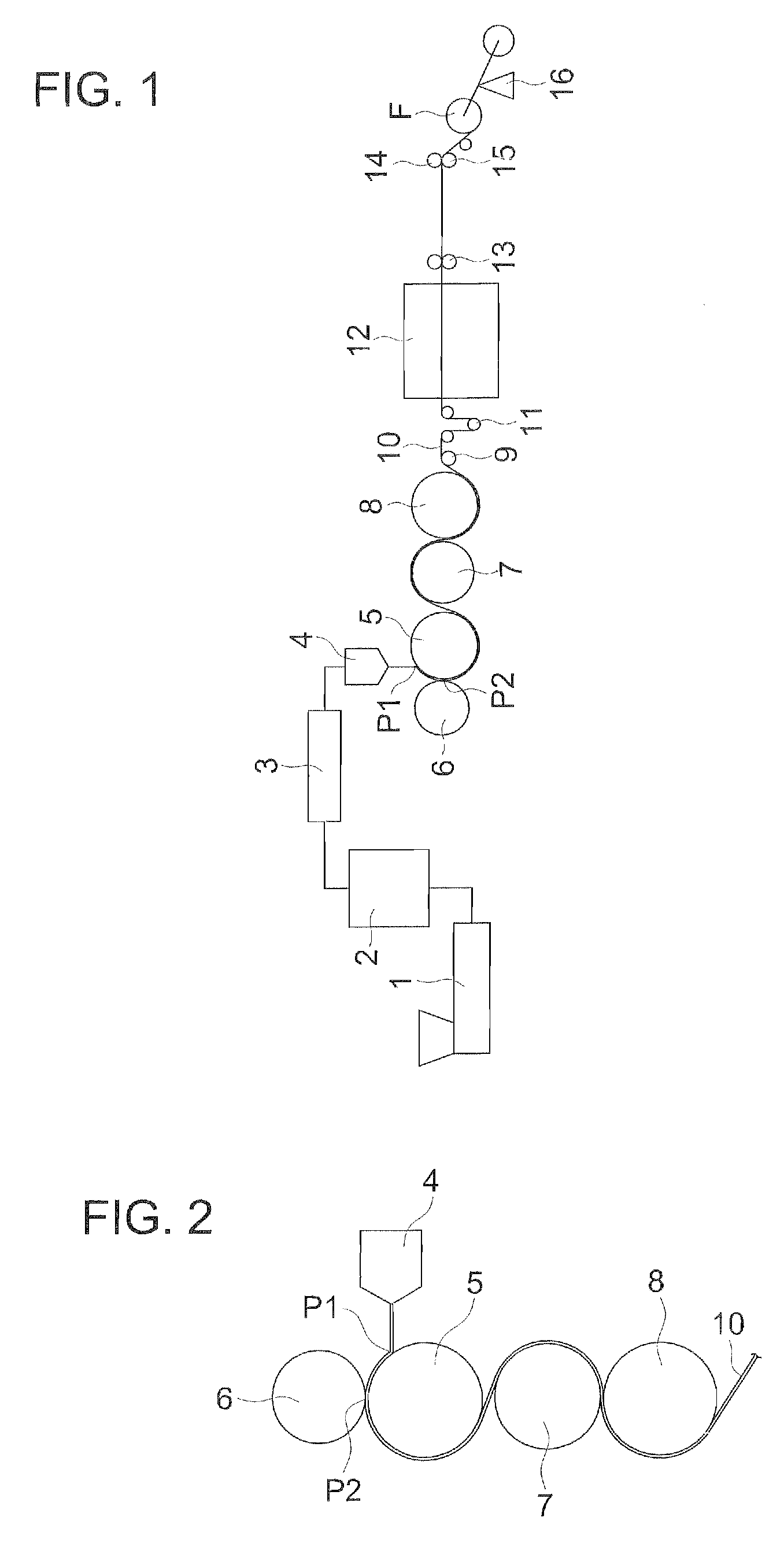 Process for producing cellulose ester film, cellulose ester film, polarization plate and display unit