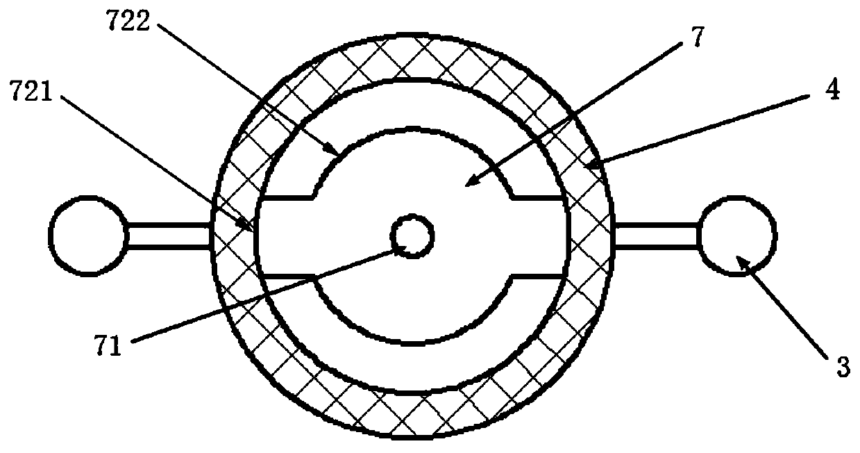 Heating and storage device for melting electrostatic spinning