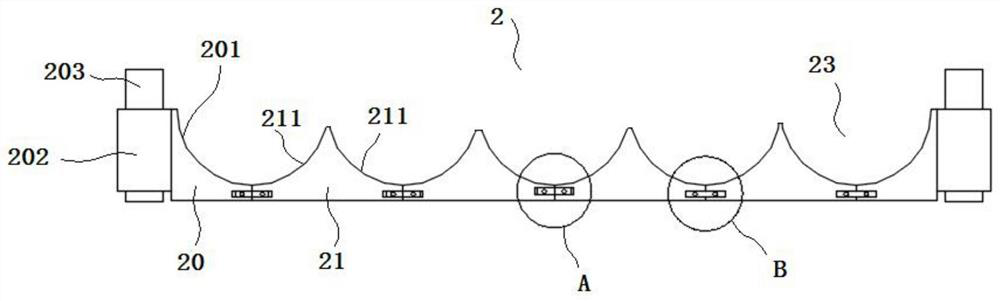 A pipe stacking device for construction