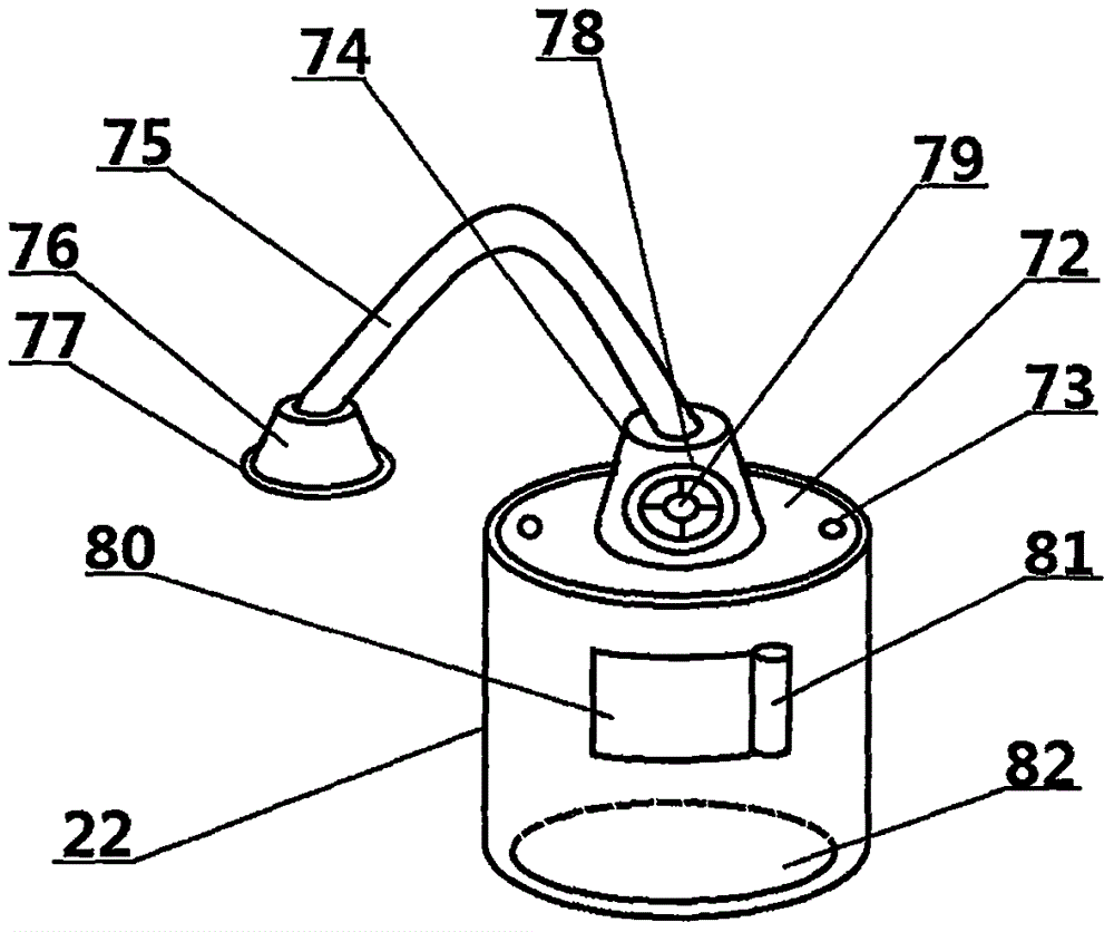 Examination device for cardiology department disease of arrhythmia