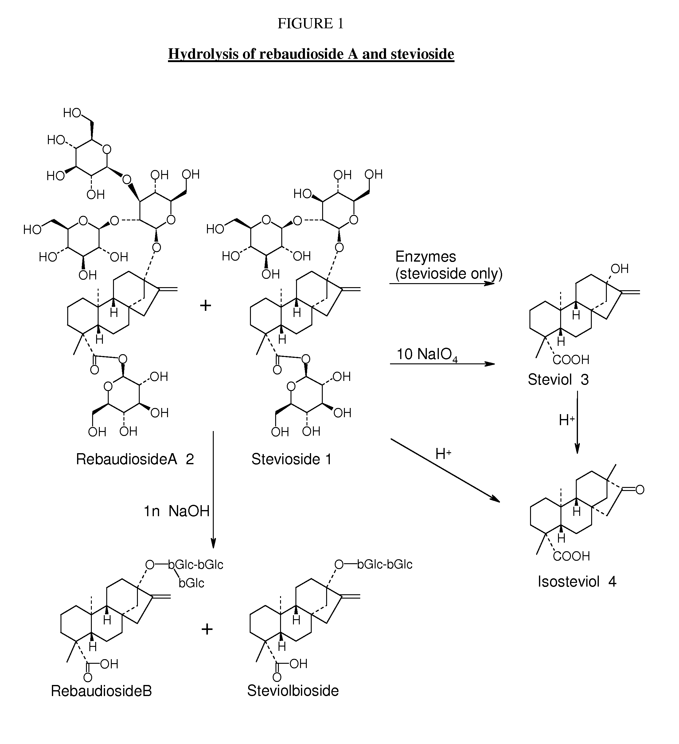 Enzymatic cleavage of stevioside to produce steviol