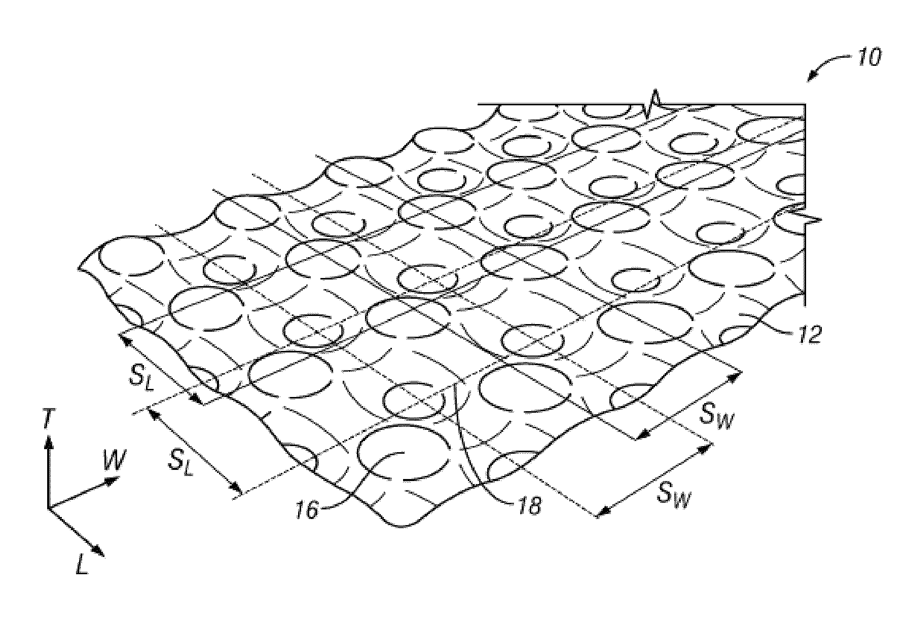 Optimal sandwich core structures and forming tools for the mass production of sandwich structures