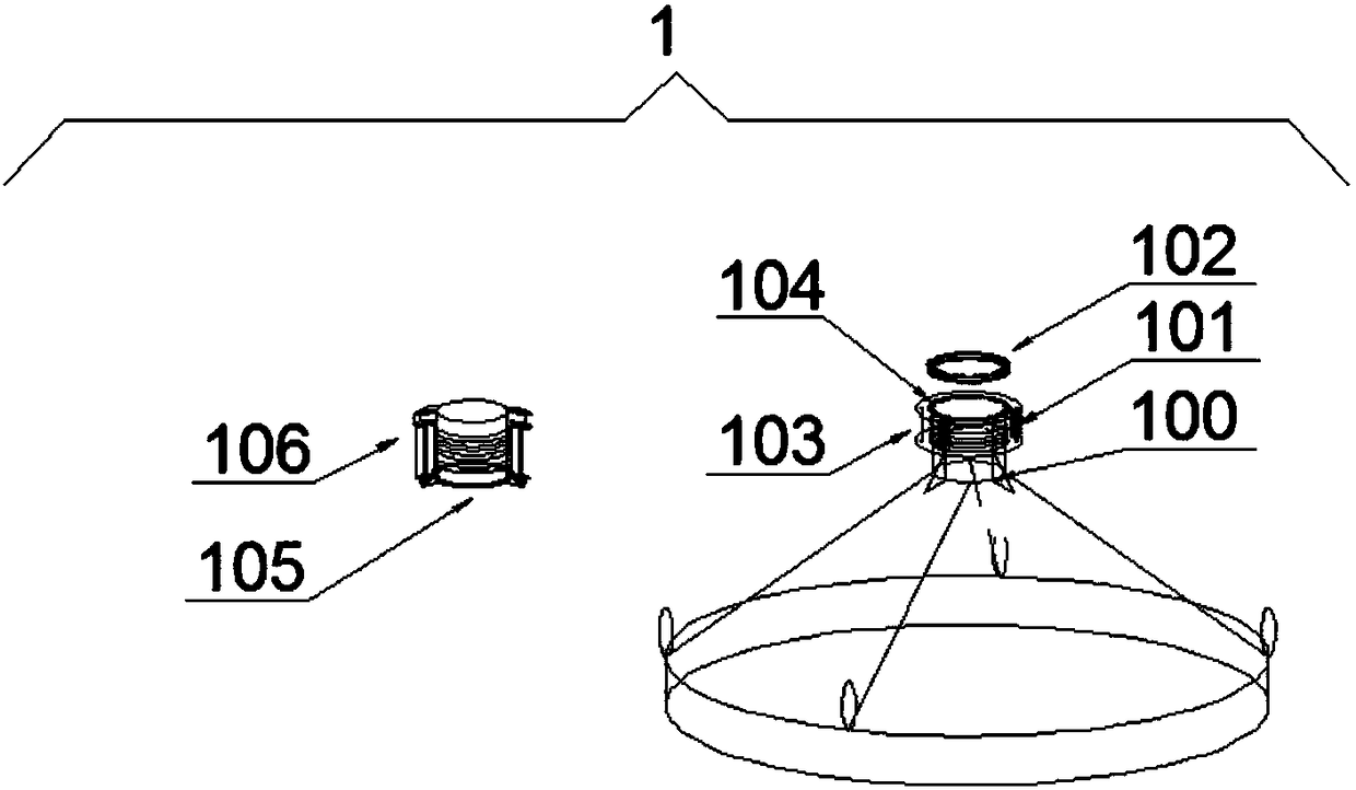 Under-pressure material steaming and steam recycling circulating device for brewing white spirit