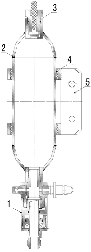 Powder extinguishing device