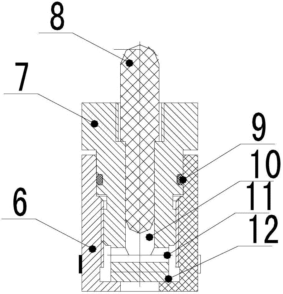 Powder extinguishing device